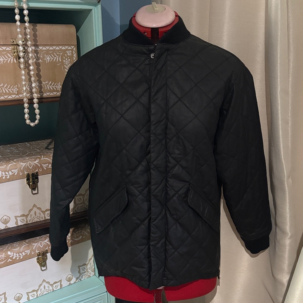 Small Madewell Quilted Leather-look Jacket - Picture 2 of 5
